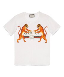 GUCCI | Gucci - プリント Tシャツ - women - コットン - S(Tシャツ/カットソー)