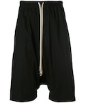 Rick Owens | Rick Owens - サルエル ショートパンツ - men - コットン - 48(其他褲裝)