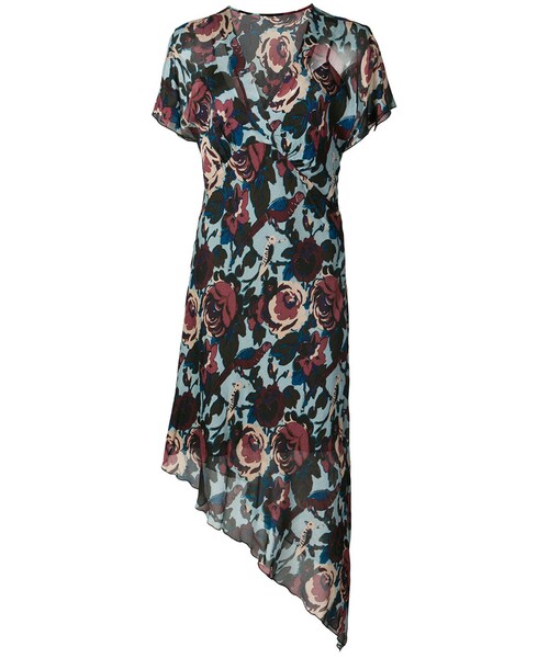 Anna Sui アナスイ の Anna Sui プリント ワンピース Women レーヨン 2 ワンピース Wear
