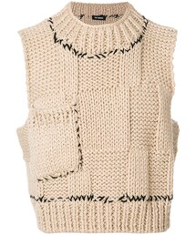 RAF SIMONS（ラフシモンズ）の「Raf Simons - クロップド ニットベスト