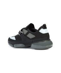 PRADA | Prada - ストラップ スニーカー - men - レザー/ナイロン/rubber - 8(スニーカー)