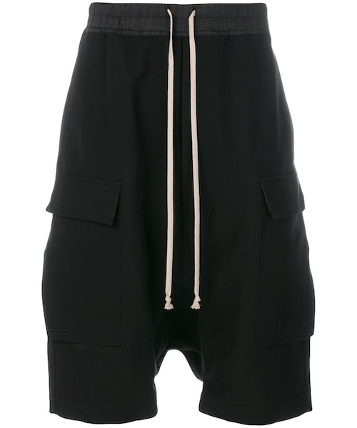RICK OWENS サルエルハーフパンツ 46 Rick Owens（リックオウエンス）の「Rick Owens - サルエル ハーフ