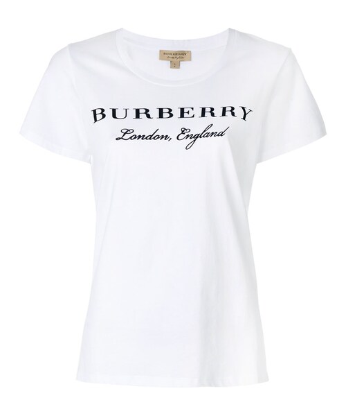 BURBERRY（バーバリー）の「Burberry - ロゴプリント Tシャツ - women