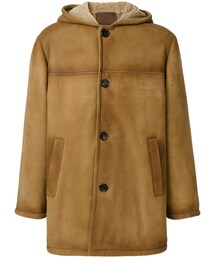 PRADA（プラダ）の「Prada - フーデッド ムートンコート - men