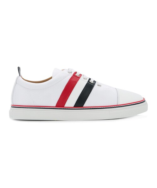 THOM BROWNE（トムブラウン）の「Thom Browne - ストライプ スニーカー 