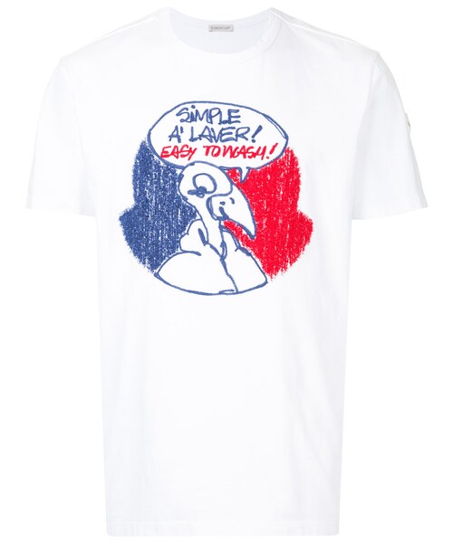 MONCLER（モンクレール）の「Moncler - ロゴ Tシャツ - men