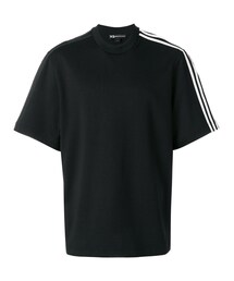 Y-3 | Y-3 - ストライプ Tシャツ - men - コットン/ポリアミド/ポリエステル/ポリウレタン - XL(Tシャツ/カットソー)