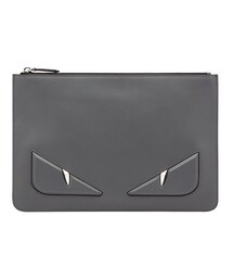 FENDI | Fendi - バッグバグズ クラッチバッグ - men - コットン/カーフレザー/ポリエステル/ポリウレタン - ワンサイズ(クラッチバッグ)