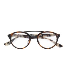 Ray-Ban | Ray-Ban - ボストン 眼鏡フレーム - unisex - アセテート/金属（めっき） - 48(メガネ)