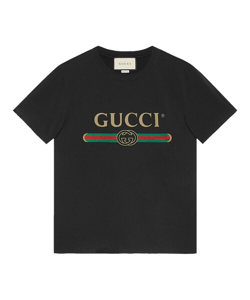 Gucci グッチ の Gucci ロゴ Tシャツ Men コットン Xl Tシャツ カットソー Wear