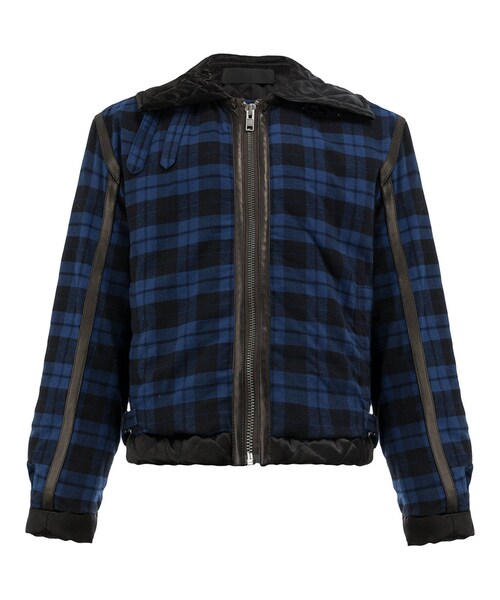 【定価22万】Haider Ackermann シルクボンバージャケット HAIDER ACKERMANN stripe pattern silk bomber jacket | NOIR ONLINE