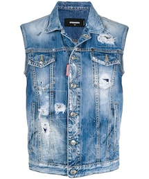 DSQUARED【ディースクエアード】デニムベスト　限定品 org.jpg