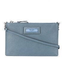 PRADA | Prada - エティケット ショルダーバッグ - women - カーフレザー - ワンサイズ(ショルダーバッグ)