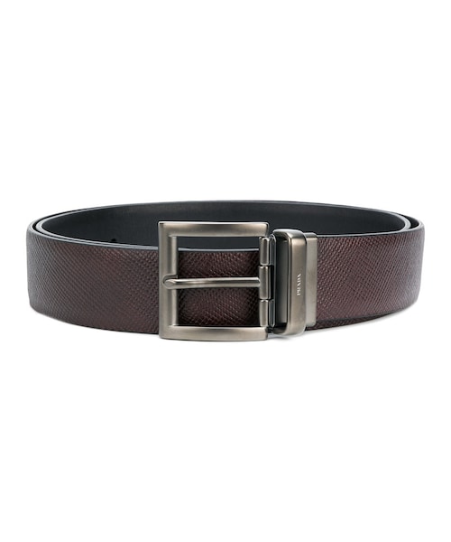 PRADA（プラダ）の「Prada - リバーシブル ベルト - men - レザー