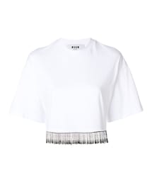 MSGM - 値下げ　MSGM  フリンジ　Tシャツ MSGM - 値下げ MSGM フリンジ Tシャツの通販 by hanohanoyan's