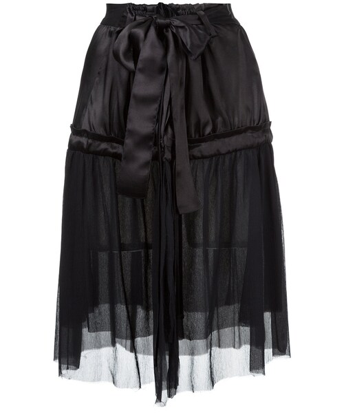 Ann Demeulemeester シルクスカート