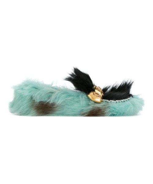 PRADA（プラダ）の「Prada - ファーモカシン - women - レザー/rubber 