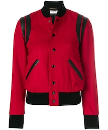 Saint Laurent | Saint Laurent - クラシック テディジャケット - women - ウール/ラムスキン/キュプラ/コットン - 34(スタジャン)