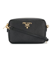 PRADA | Prada - ロゴ ショルダーバッグ - women - カーフレザー - ワンサイズ(ショルダーバッグ)