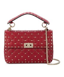 VALENTINO | Valentino - Garavani ロックスタッズ スパイク ハンドバッグ - women - レザー - ワンサイズ(ショルダーバッグ)