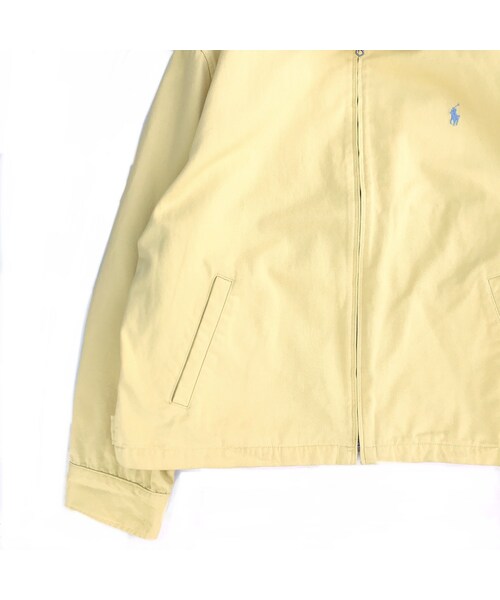 ポロラルフローレン　スイング　トップ　イエロー　ジャケット　2XL ラルフローレン】【POLO RALPH LAUREN】【イエロー・黄色
