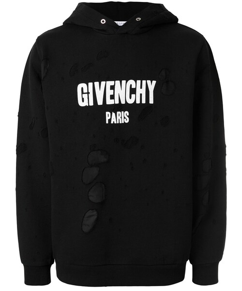 GIVENCHY（ジバンシイ）の「Givenchy - ダメージ パーカー - men 