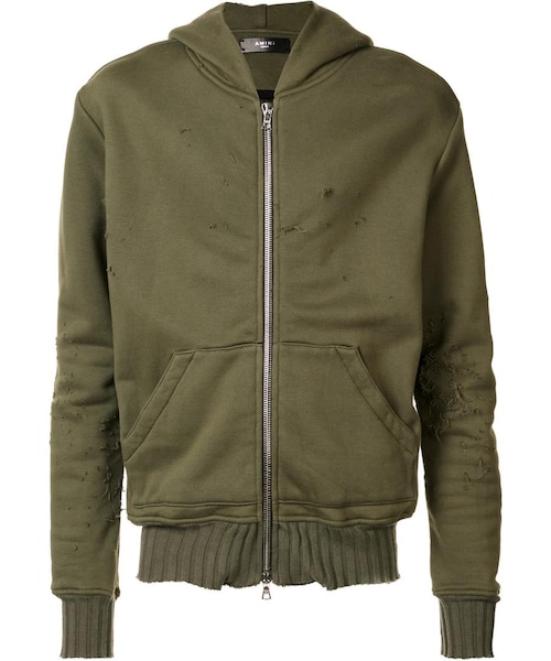 AMIRI（アミリ）の「Amiri - ジップアップ パーカー - men - コットン  