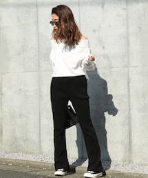 Flugge | easy rib pants(その他パンツ)