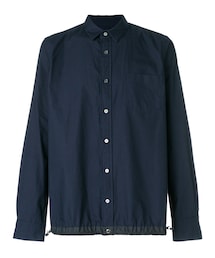 Sacai | Sacai - ドローストリングシャツ - men - コットン/ポリエステル - 3(シャツ/ブラウス)