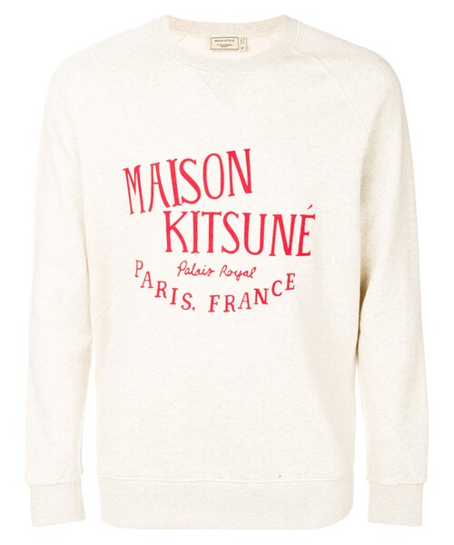 Maison Kitsune（メゾンキツネ）の「Maison Kitsuné - ロゴプリント ...