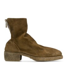 Guidi グイディ アンクルレザーヒールブーツ ブラウン 楽天市場】GUIDI グイディ フロントジップブーツ PL1 メンズ