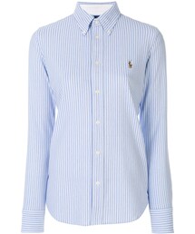 RALPH LAUREN | Ralph Lauren - ボタンダウン シャツ - women - コットン - XS(シャツ/ブラウス)