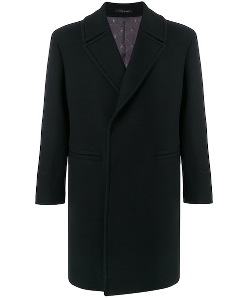 EMPORIO ARMANI コート EMPORIO ARMANI ウールブレンドコート