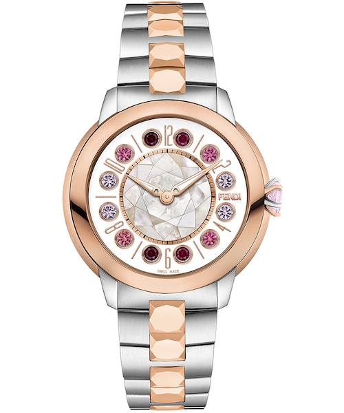 フェンディ FENDI 腕時計 レディース アナログ FENDI フェンディ オロロジ レディース 腕時計 660L スクエア 白