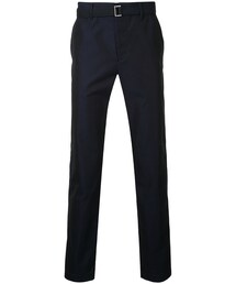 Sacai | Sacai - ベルテッド パンツ - men - コットン - 4(その他パンツ)