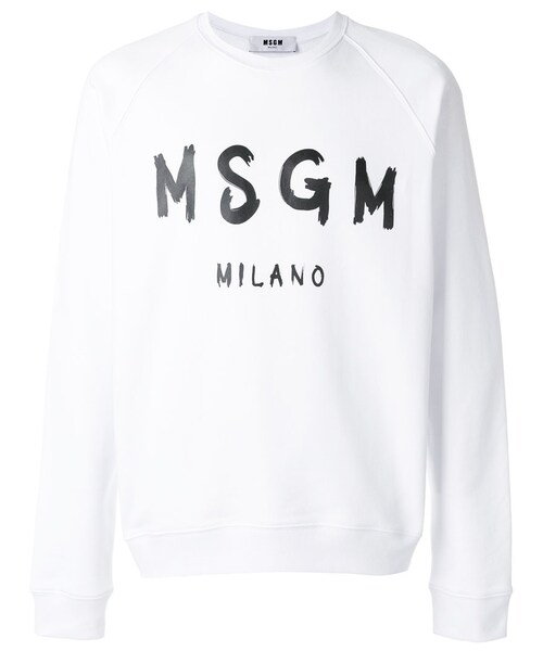 MSGM（エムエスジーエム）の「MSGM - ロゴ スウェットシャツ - men