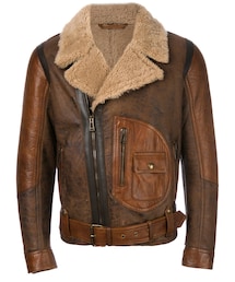 希少‼️ Belstaff ムートンレザーダブルライダースジャケット 48 希少】Belstaff ムートンレザーダブルライダースジャケット 48｜Yahoo