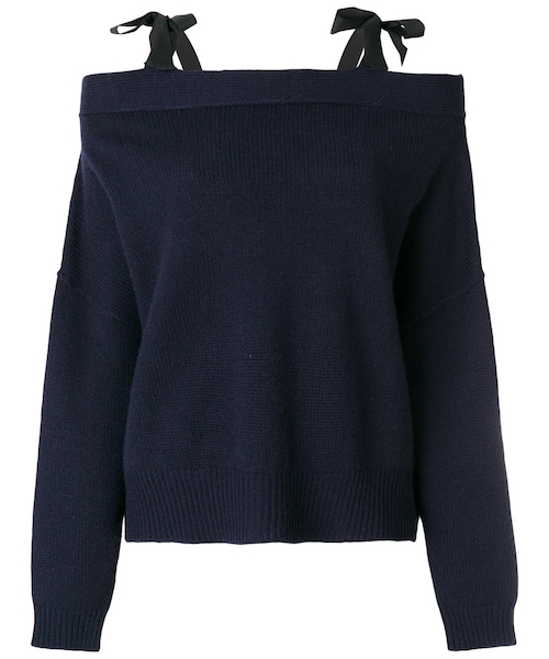 miu miu（ミュウミュウ）の「Miu Miu - リボン オフショルダー  