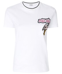 miu miu（ミュウミュウ）の「Miu Miu - フラミンゴ Tシャツ - women