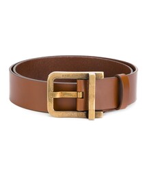 DOLCE&GABBANA | Dolce & Gabbana - クラシック バックルベルト - men - レザー - 100(ベルト)
