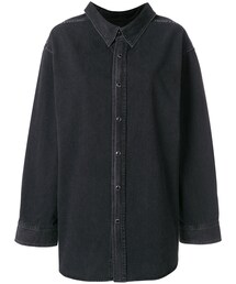 BALENCIAGA | Balenciaga - Swing Collar シャツ - women - コットン - 42(シャツ/ブラウス)