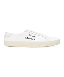 Saint Laurent | Saint Laurent - SL/06 コートスニーカー - women - レザー/Canvas/rubber - 35(スニーカー)