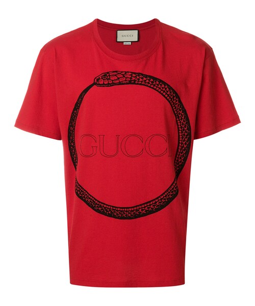 GUCCI（グッチ）の「Gucci - Ouroboros Tシャツ - men - コットン - L