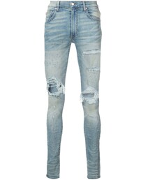 AMIRI ライトブルースキニー AMIRI MX1 スキニージーンズ | ブルー | FARFETCH JP