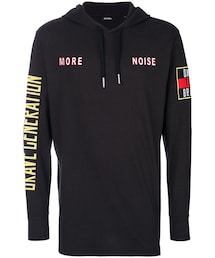 DIESEL | Diesel - エンブロイダリー パーカー - men - コットン - XXL(パーカー)