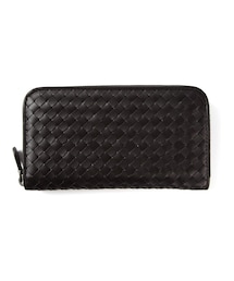 BOTTEGA VENETA | Bottega Veneta - イントレチャート 長財布 - men - レザー - ワンサイズ(財布)