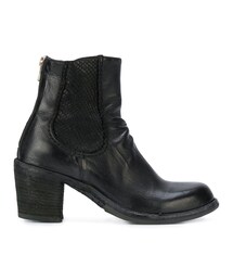 OFFICINE CREATIVE | Officine Creative - Agnes アンクルブーツ - women - バッファローレザー/カーフレザー/レザー/rubber - 37(ブーツ)