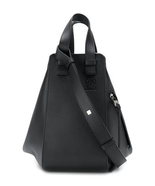 LOEWE(ロエベ)の「Loewe - Hammock ショルダーバッグ - women - カーフレザー - ワンサイズ(ショルダーバッグ・レディース・ブラック・ワンサイズ)」の1枚目の写真