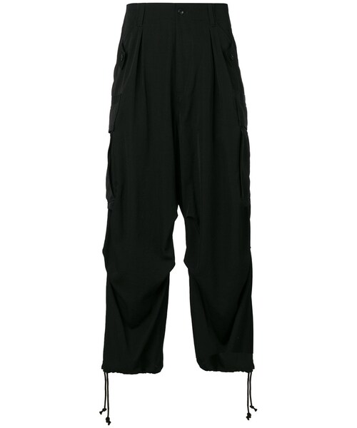 【美品】Yohji Yamamoto femmeサルエルパンツ サイズ1 美品】Yohji Yamamoto femmeサルエルパンツ サイズ1
