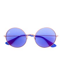 Ray-Ban | Ray-Ban - ラウンドフレーム サングラス - women - metal/アセテート - 50(サングラス)